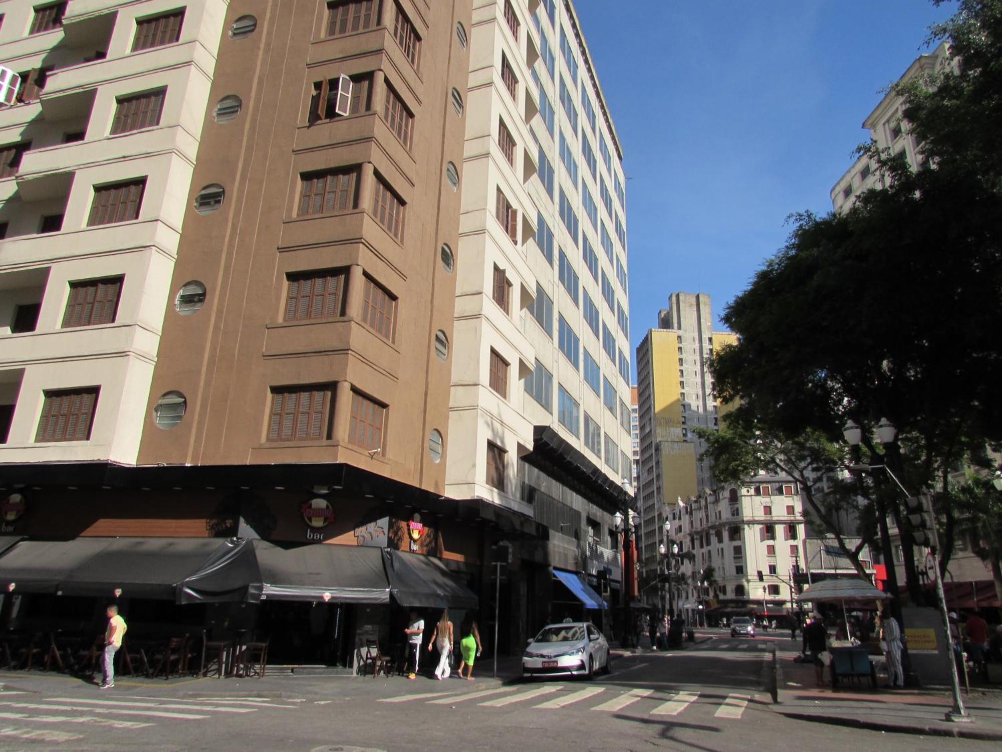 Nebias Palace Hotel Junto Da Avenida Ipiranga Com Sao Joao Em Frente Ao Bar Brahma Sp เซาเปาโล ภายนอก รูปภาพ